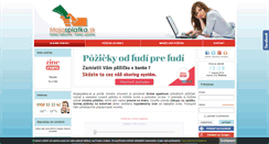 Desktop Screenshot of mojasplatka.sk